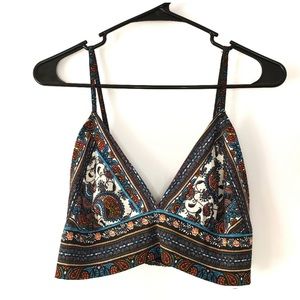 Boohoo 4 Petite Bralette Top Boho